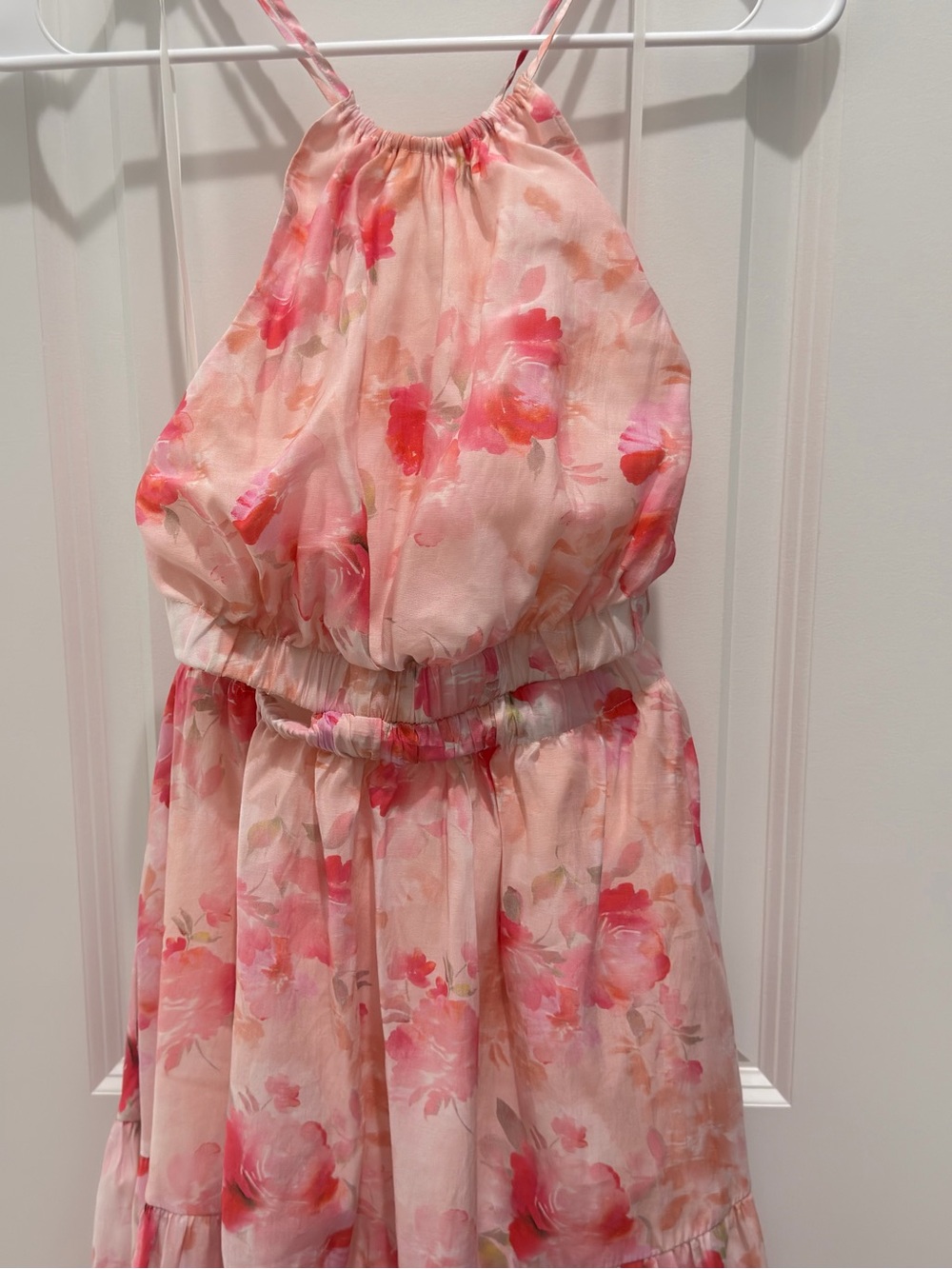 HELLO MOLLY SUNSET SOIREE MAXI DRESS PINK